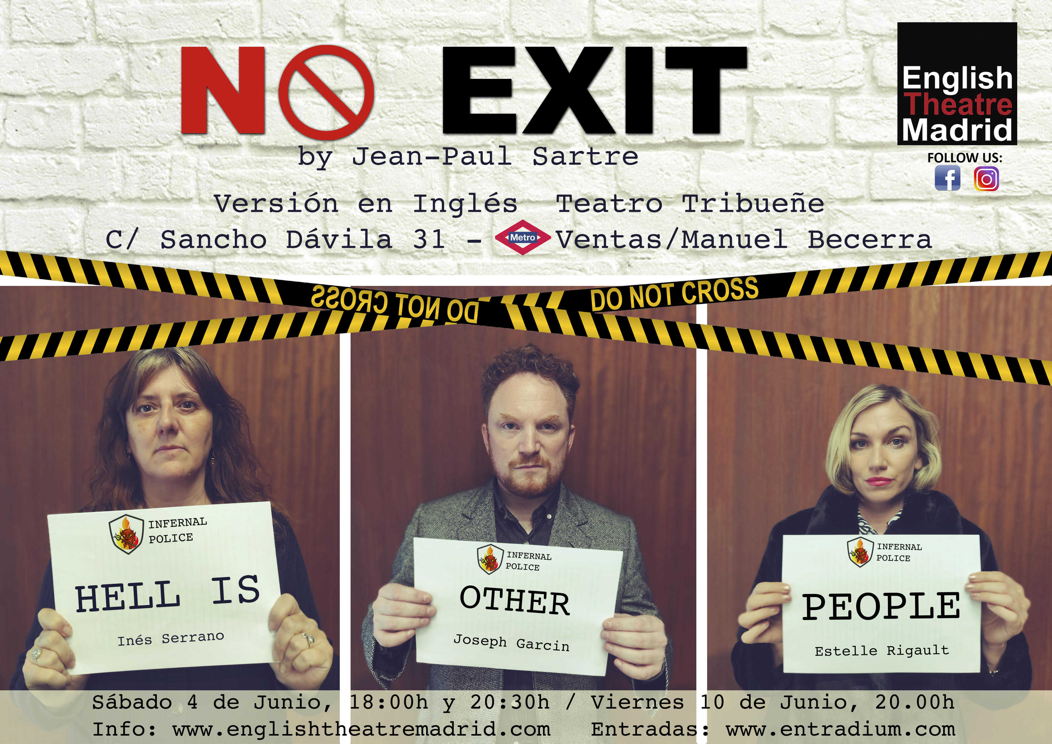 No exit poster